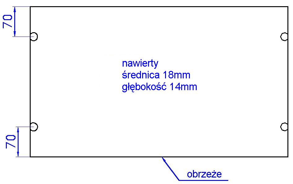owiert Hafele 4szt (po 2 na stronie) Kliknij aby wybrać usługę