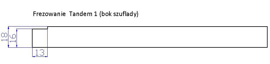 frezowanie tandem - bok 2/14 mm po szerokości Kliknij aby wybrać usługę