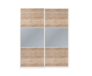 Drzwi przesuwne - 2 skrzydła