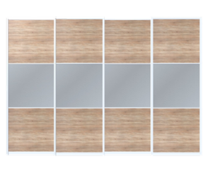 Drzwi przesuwne - 4 skrzydła